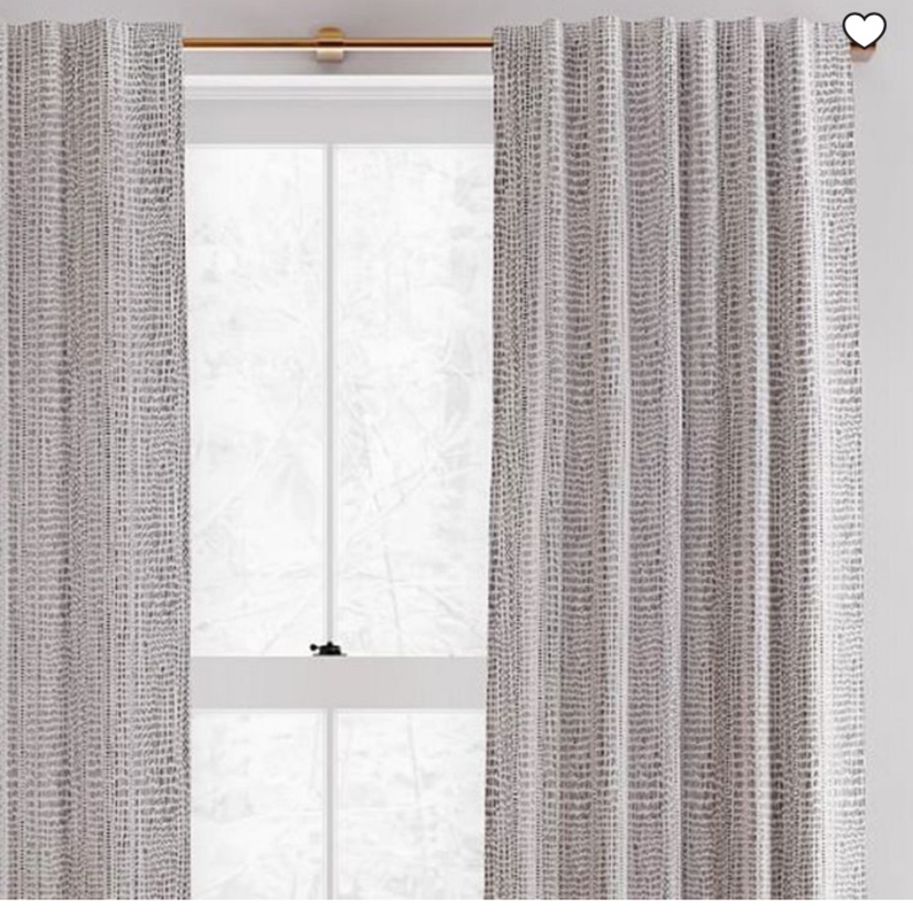 West Elm Bomu Curtain Panels, Qty. 4